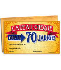 cadeau 70 jaar vader