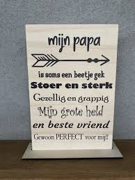 verjaardag papa cadeau