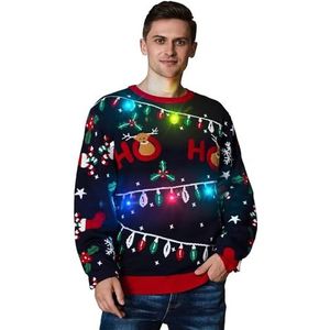 kersttrui met lampjes heren