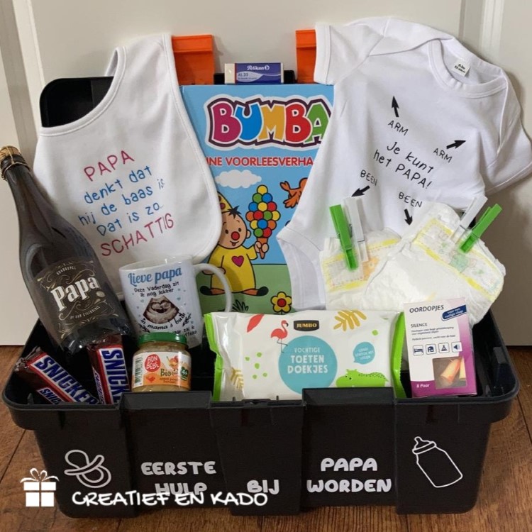 babyshower cadeau vader