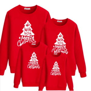 matching kersttrui familie