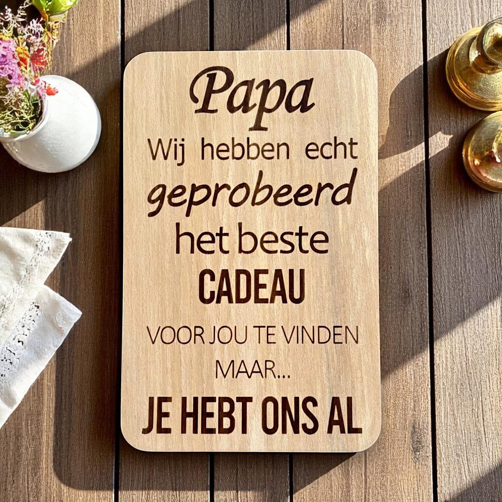 toekomstige vader cadeau