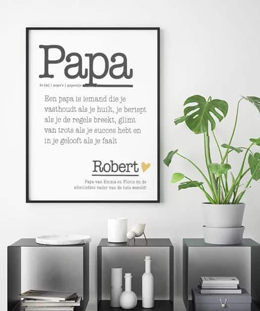 persoonlijk vaderdag cadeau