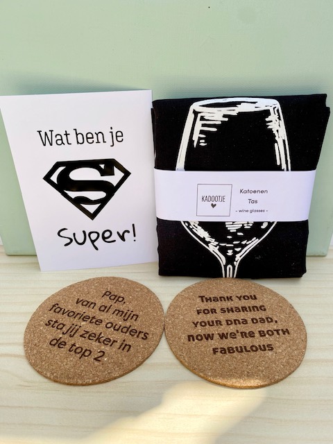 hippe vaderdag cadeau