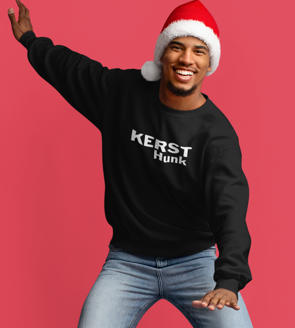 foute kersttrui heren rood